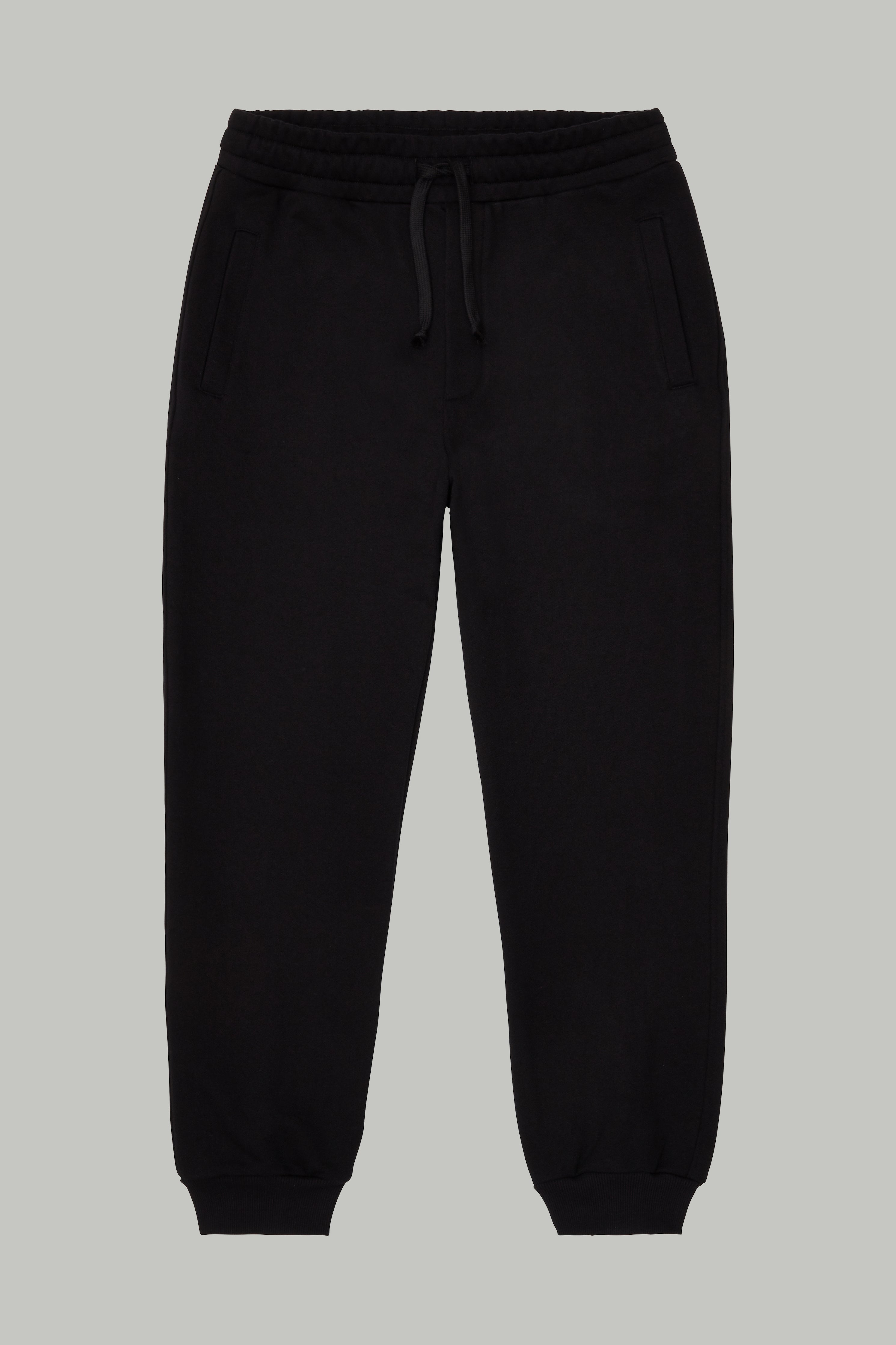 Black - Greggio Blanks Sweatpant SW1 Sample - Black - Luxury Made in Italy Wholesale Streetwear