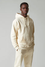 Load image into Gallery viewer, Cream - Greggio Blanks Hoodie H01 Single - Cream - Luxury Made in Italy Wholesale Streetwear
